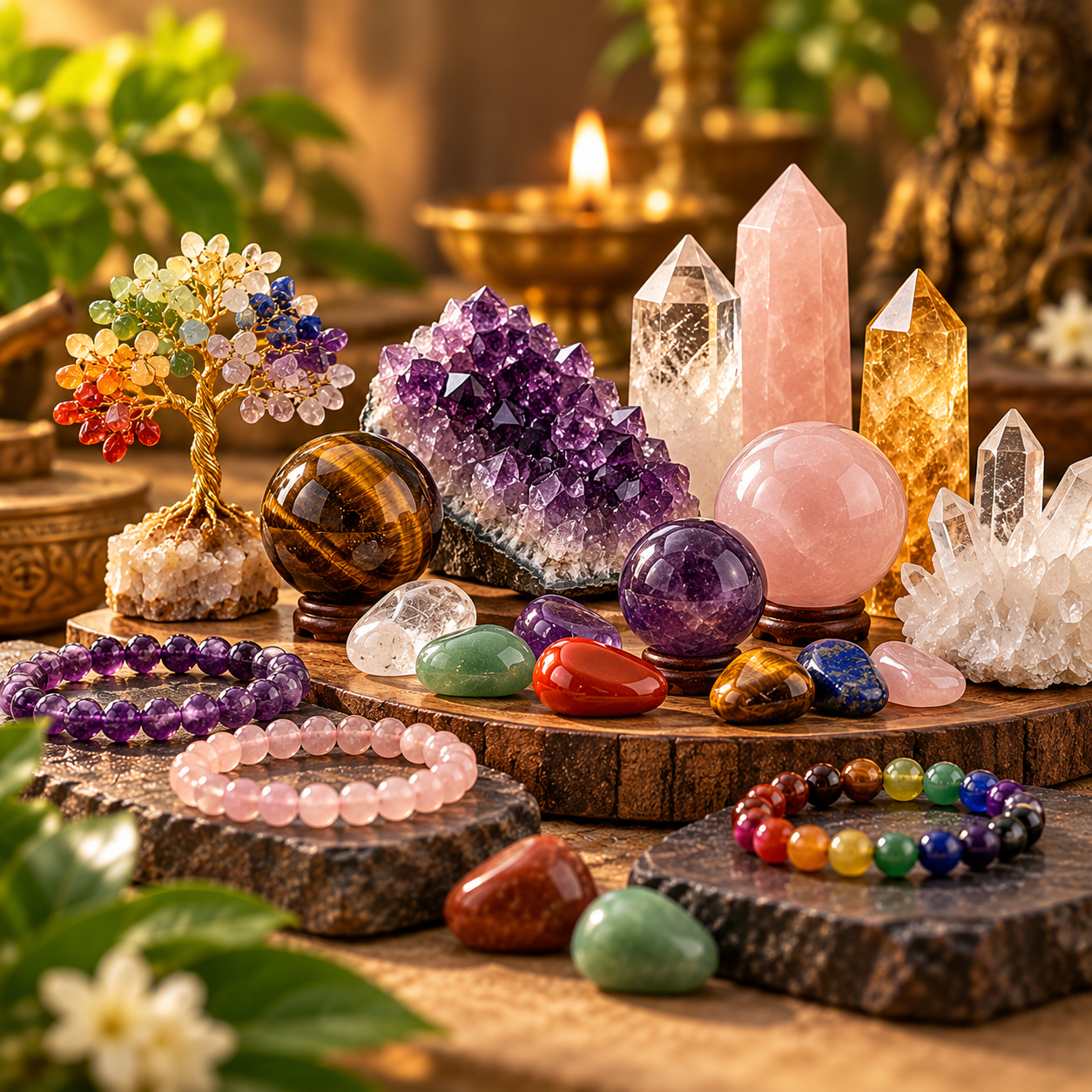 Crystals & Natural Stones